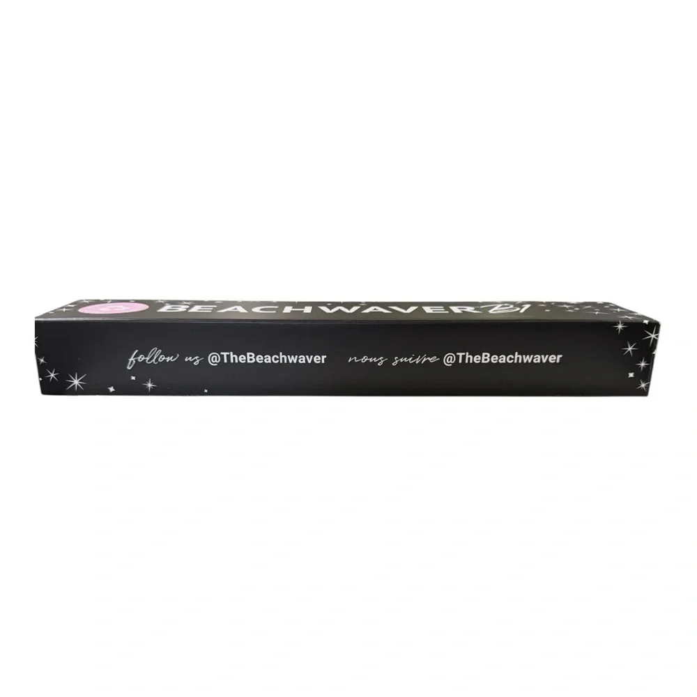 Beachwaver B1 Curling Iron – Black Glitter (New & Sealed)
